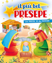 Piu' bel presepe - con puzzle 3d da montare 