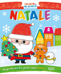 Natale - coloro e mi diverto con 6 pennarelli 