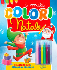 Natale i miei colori - con 6 pennarelli 