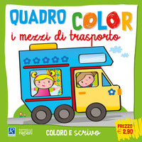 Mezzi di trasporto - quadro color 