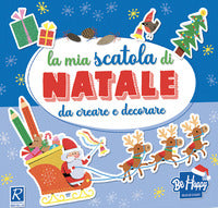 Mia scatola di natale - con 6 pennarelli a punta larga 