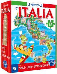 Meraviglie d'italia - con 98 tessere puzzle 