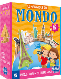 Meraviglie del mondo - con 111 tessere puzzle 