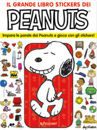 Grande libro stickers dei peanuts - impara le parole dei peanuts e gioca con gli stickers! 