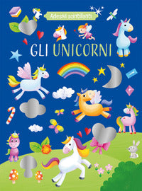 Unicorni - adesivi scintillanti 