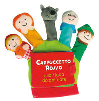 Cappuccetto rosso - una fiaba da animare libro di stoffa 