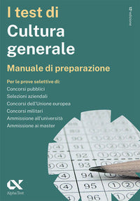 Test di cultura generale - manuale di preparazione 