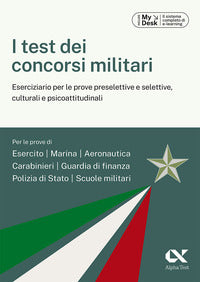Test dei concorsi militari - per le prove di esercito marina aeronautica carabinieri 