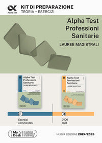Alphatest professioni sanitarie lauree magistrali - kit di preparazione 