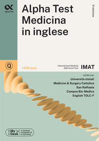 Alphatest medicina in inglese - 1400 quiz 