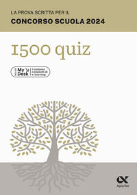 Prova scritta per il concorso scuola 2024 - 1500 quiz 