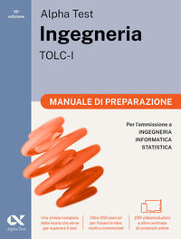 Alpha test ingegneria tolc-i manuale di preparazione con contenuto digitale 