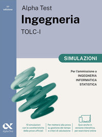 Alpha test ingegneria tolc-i - simulazioni con contenuto digitale per download 