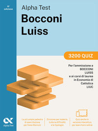 Alpha test bocconi e luiss 3200 quiz 