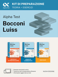 Alpha test bocconi e luiss - kit di preparazione 