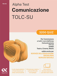 Alpha test comunicazione 3200 quiz 