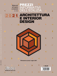 Prezzi informativi dell'edilizia architettura e interior design 2021