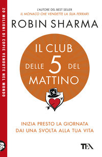 Club delle 5 del mattino - un libro € 4.95 oppure due libri € 9.90 