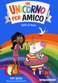 Unicorno per amico tutti al mare 
