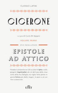Epistole ad attico - testo latino a fronte - nuova ediz. 