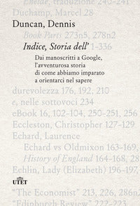 Indice storia dell' - dai manoscritti a google l'avventurosa storia di come abbiamo imparato 