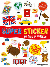 Dico in inglese - super sticker 