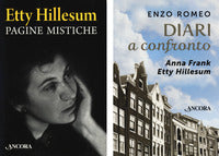 Diari a confronto anna frank etty hillesum + pagine mistiche - cofanetto 2 volumi 