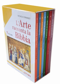 Cofanetto 7 volumi l'arte racconta la bibbia 