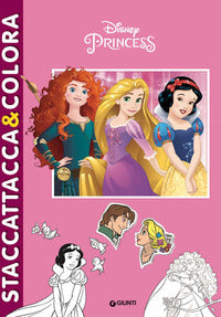Disney princess - staccattacca e colora 
