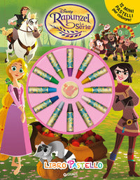 Rapunzel libro pastello 