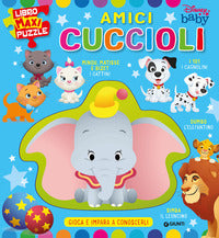 Amici cuccioli - libro maxi puzzle 
