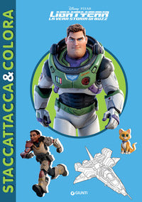 Lightyear - staccattacca e colora con adesivi 