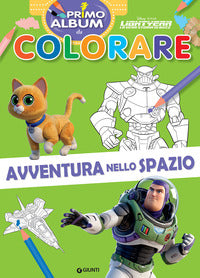 Lightyear - primo album da colorare avventura nello spazio 