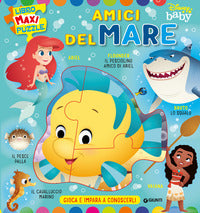 Amici del mare - baby libro maxi puzzle 