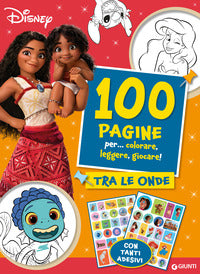 Oceani 2tra le onde - 100 pagine per colorare leggere giocare con adesivi 
