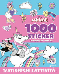 Minnie 1000 stickers unicorni che passione ! tanti giochi e attivita' 