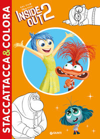 Inside out 2 - staccattacca e colora con adesivi 