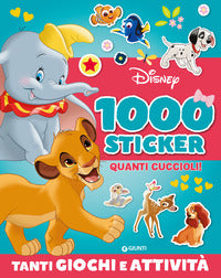 Quanti cuccioli! 1000 sticker disney 