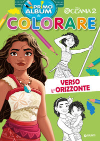 Oceania 2 verso l'orizzonte - primo album da colorare 