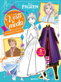 Vesti la moda mondo di arendelle con adesivi 