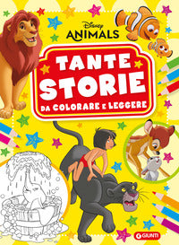 Animali disney - tante storie da colorare e leggere 