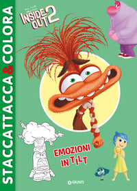 Emozioni in tilt - inside out 2 staccattacca e colora con adesivi 
