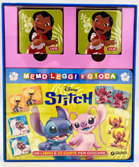 Stitch memo leggi e gioca con 24 carte 