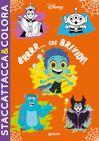 Brrr che brividi ! - staccattacca&colora con adesivi 