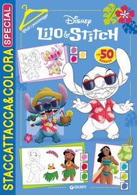 Lilo e stitch staccattacca e colora 