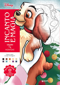 Incanto e magia disney - colori misteriosi arteterapia libro da colorare per adulti 