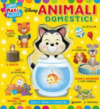 Animali domestici - libro maxi puzzle disney gioca e impara a conoscerli 
