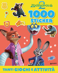 Zootropolis 2 1000 stickers 