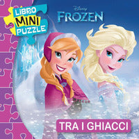 Tra i ghiacci frozen libro mini puzzle 