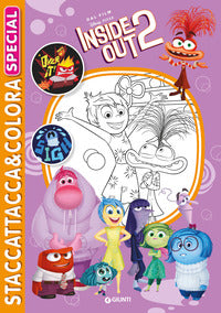 Inside out 2 - staccattacca e colora special con adesivi 